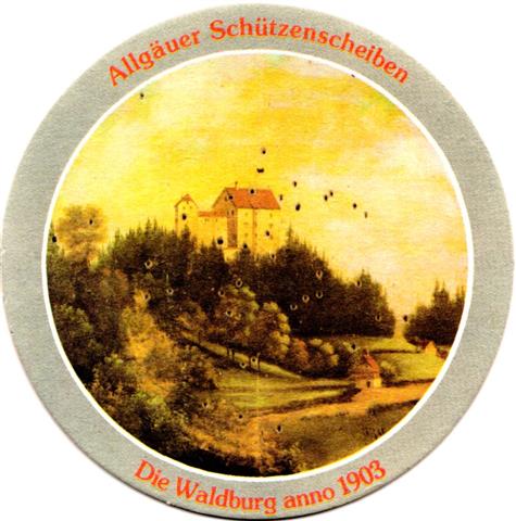 leutkirch rv-bw h�rle bier 2b (rund215-die waldburg 1903) 